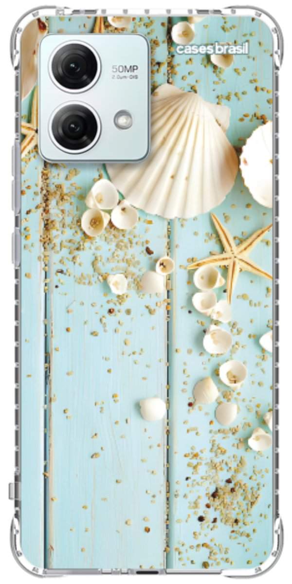 Capinha para Celular Conchas