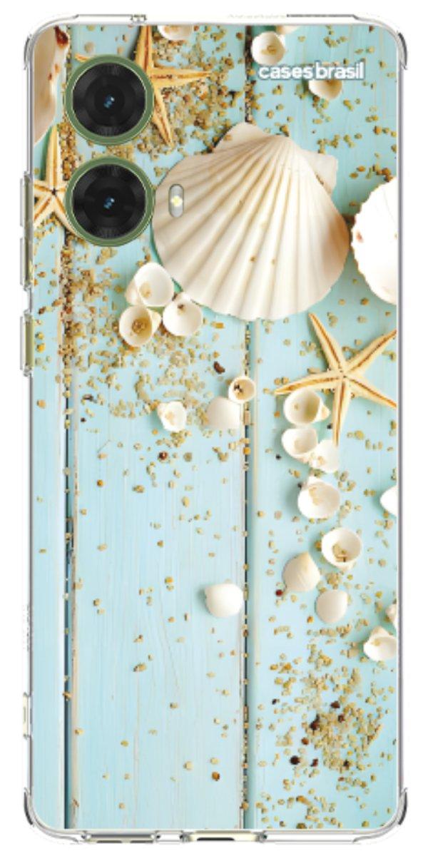 Capinha para Celular Conchas