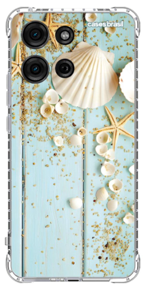 Capinha para Celular Conchas