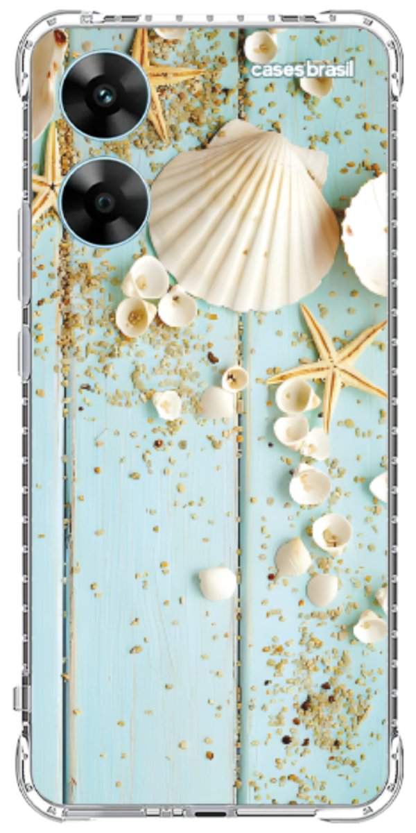 Capinha para Celular Conchas