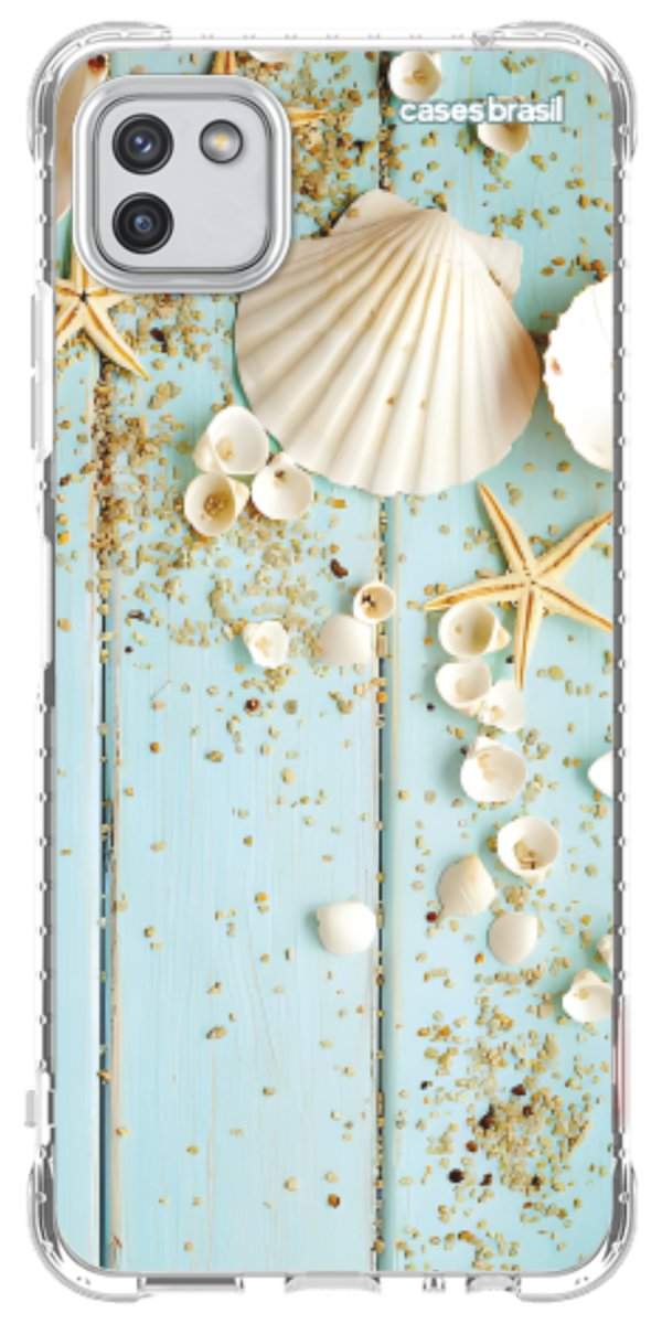 Capinha para Celular Conchas