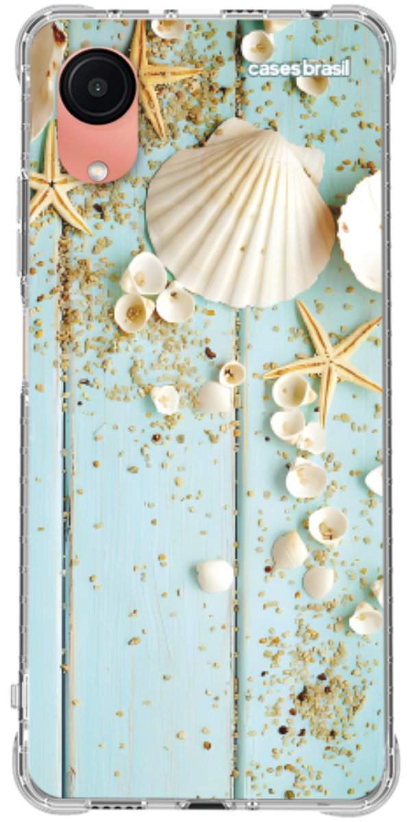 Capinha para Celular Conchas