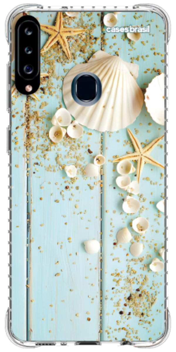 Capinha para Celular Conchas