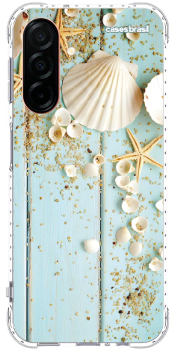 Capinha para Celular Conchas