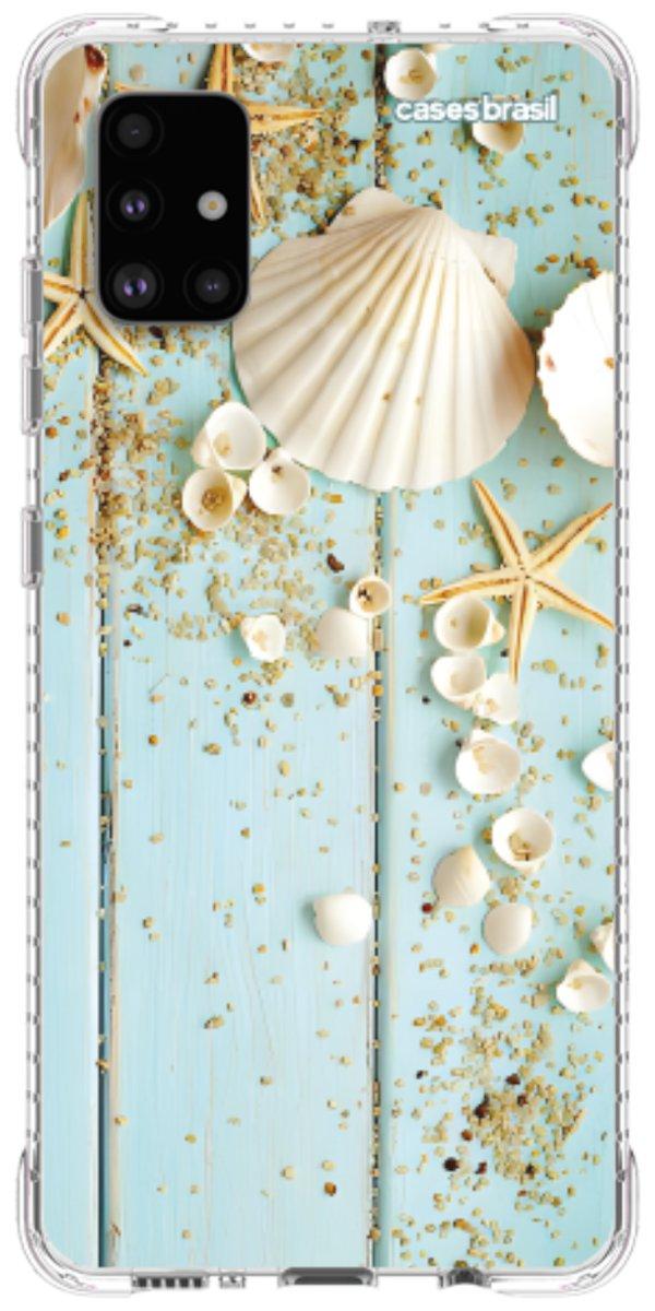 Capinha para Celular Conchas