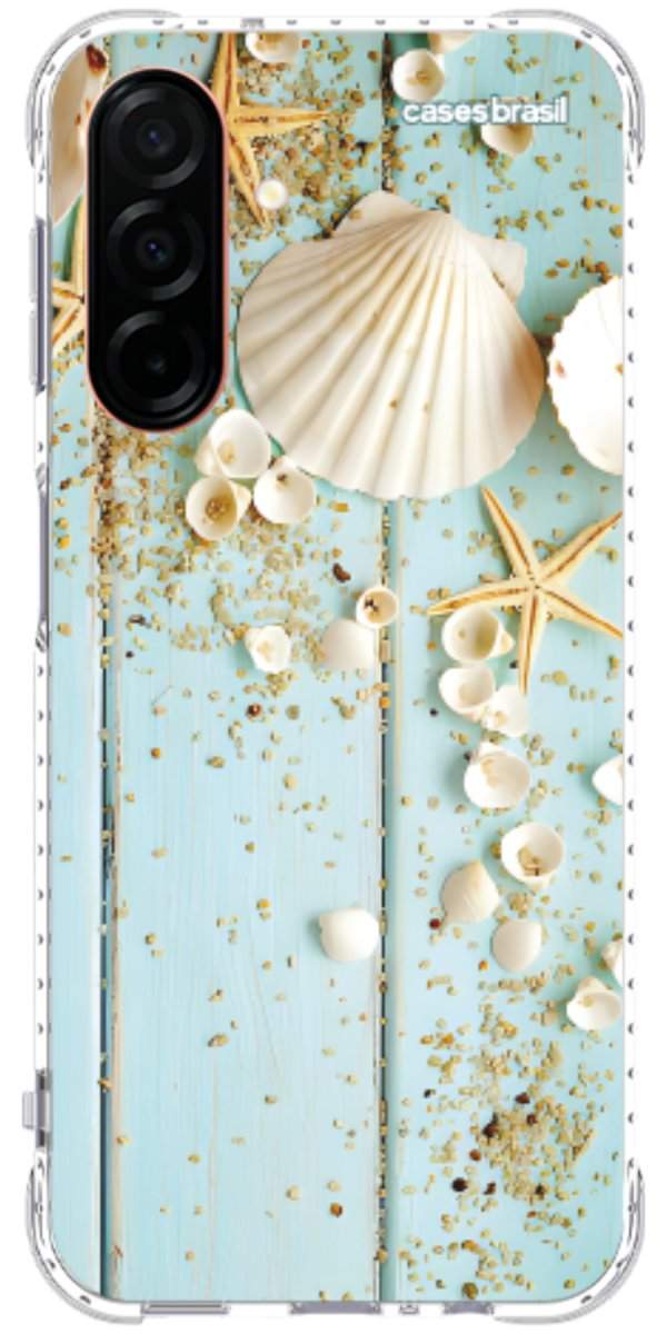 Capinha para Celular Conchas