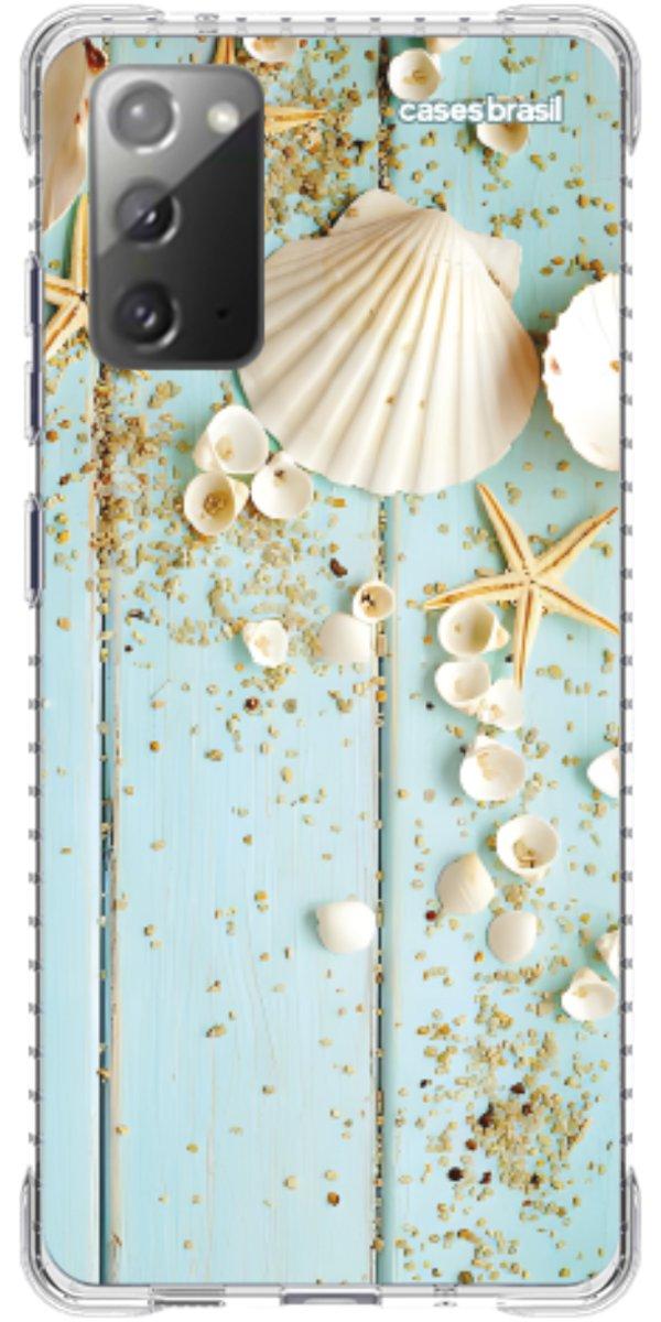Capinha para Celular Conchas
