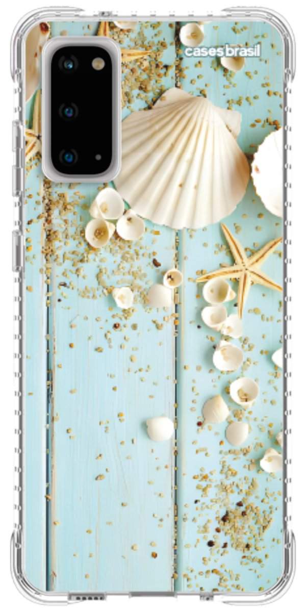 Capinha para Celular Conchas