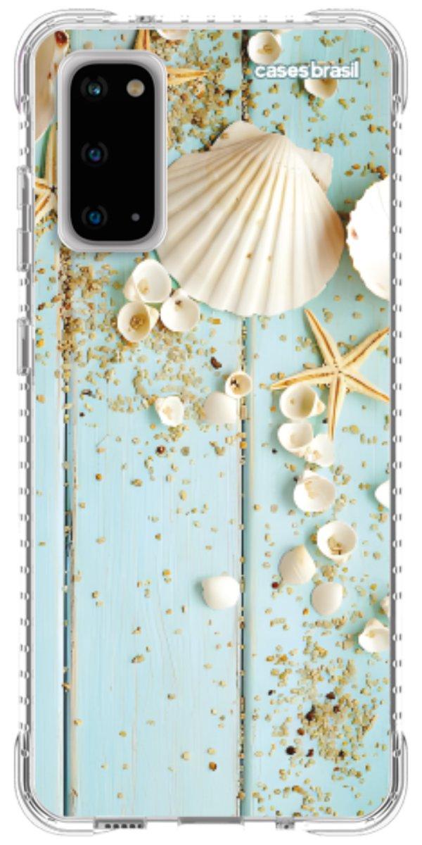 Capinha para Celular Conchas