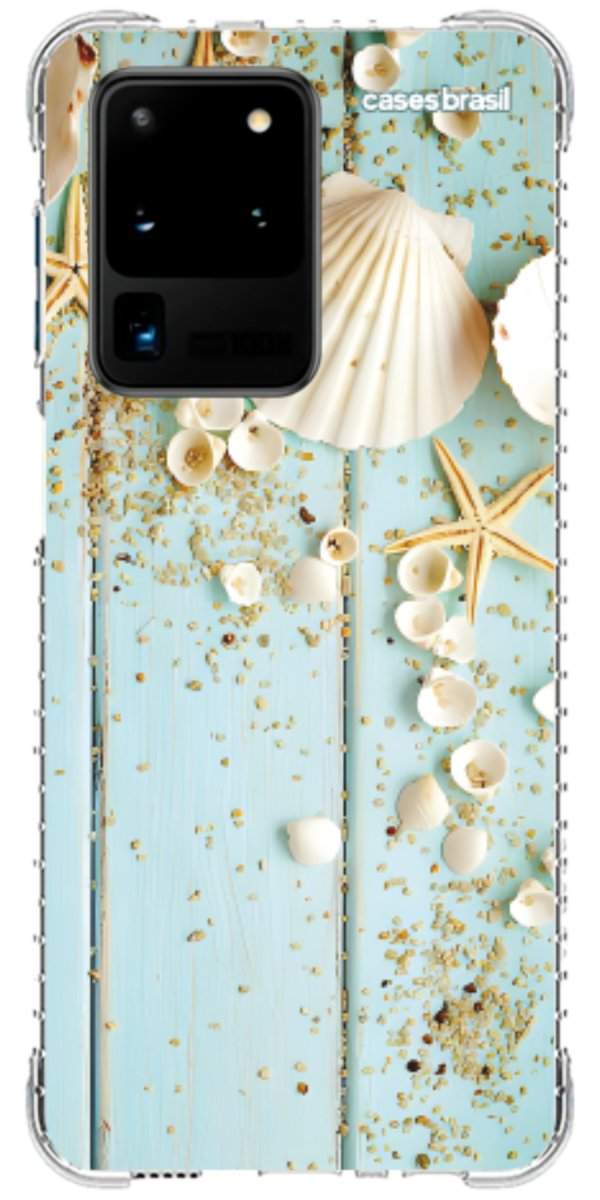 Capinha para Celular Conchas