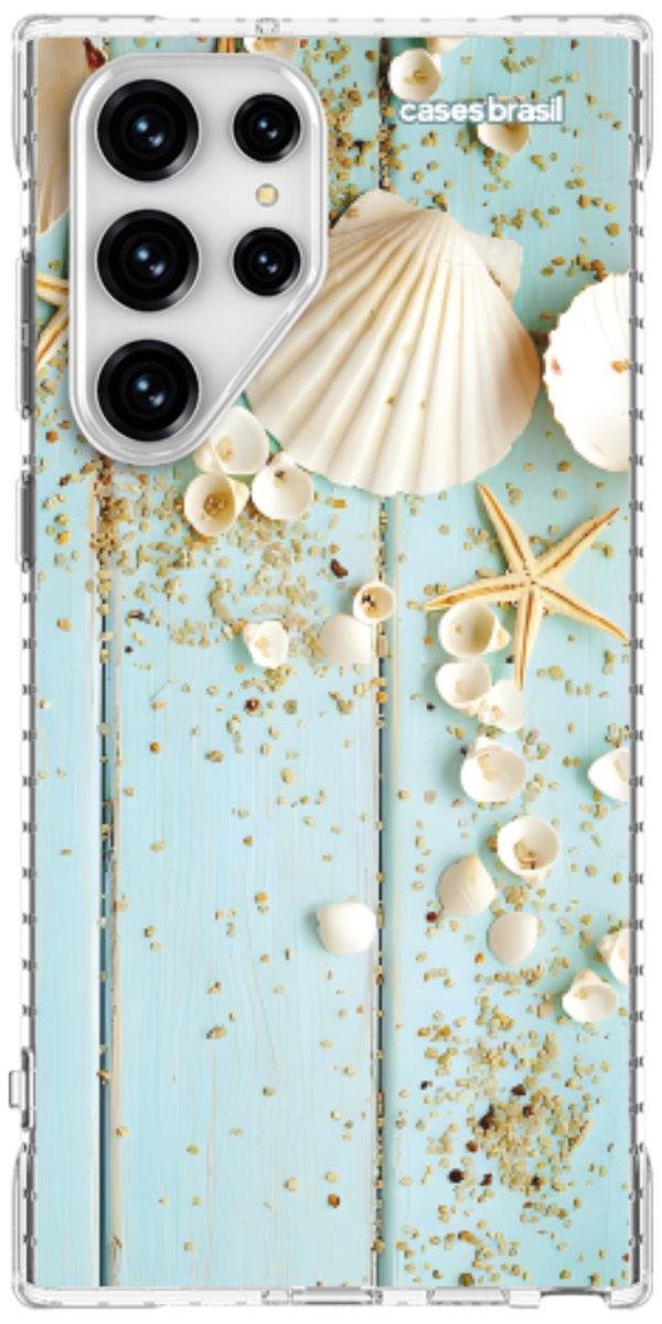 Capinha para Celular Conchas