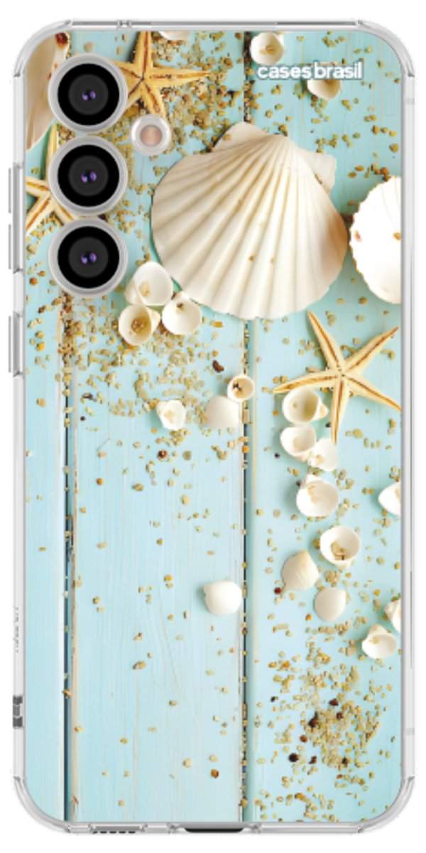 Capinha para Celular Conchas
