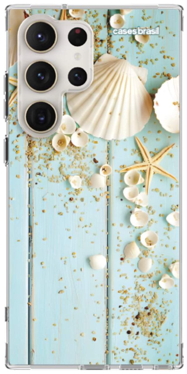 Capinha para Celular Conchas