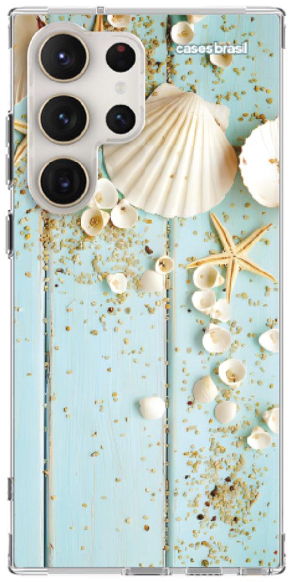Capinha para Celular Conchas