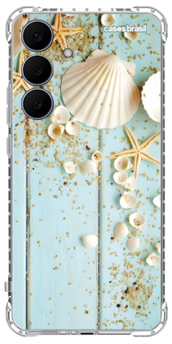 Capinha para Celular Conchas