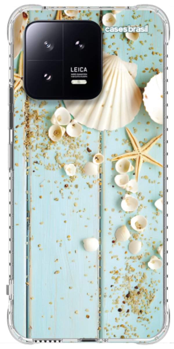 Capinha para Celular Conchas