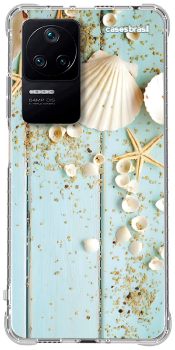 Capinha para Celular Conchas