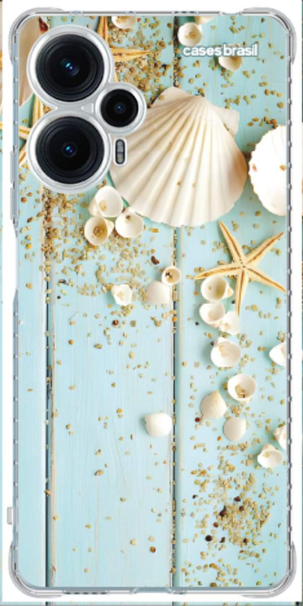 Capinha para Celular Conchas
