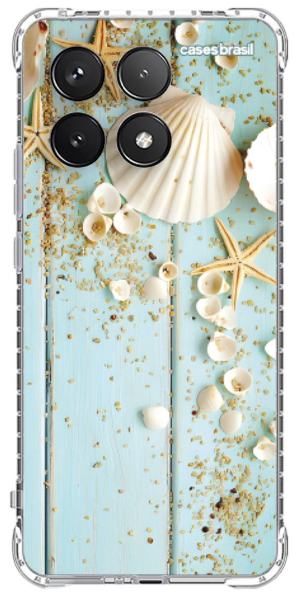Capinha para Celular Conchas