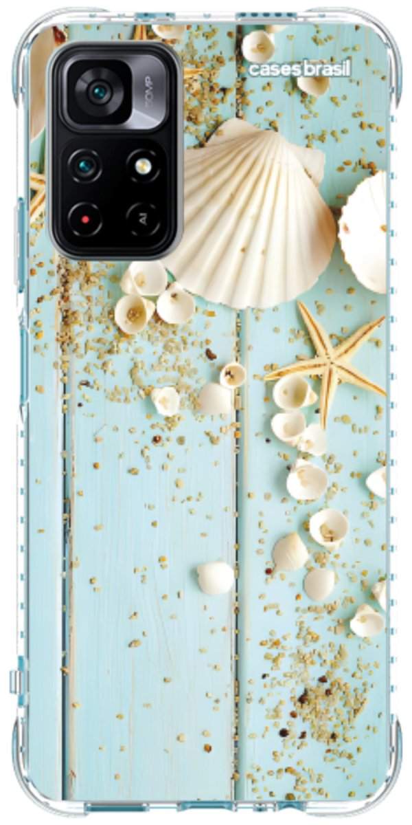 Capinha para Celular Conchas