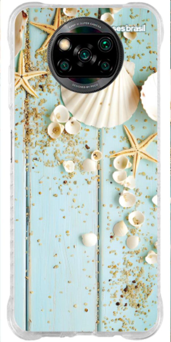 Capinha para Celular Conchas