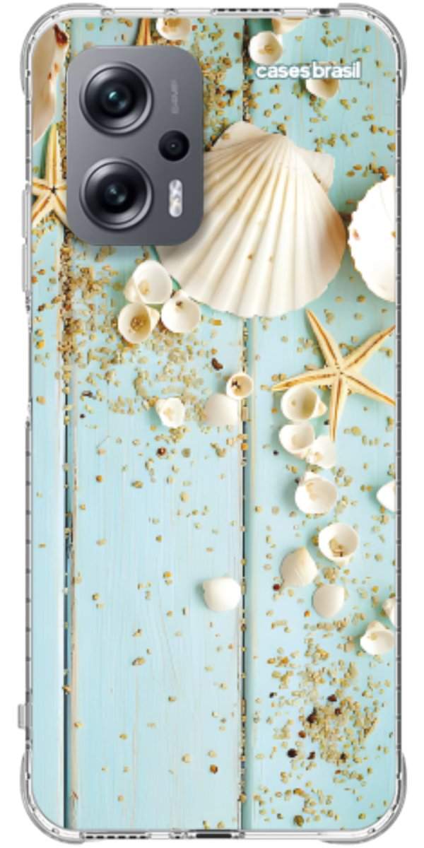 Capinha para Celular Conchas