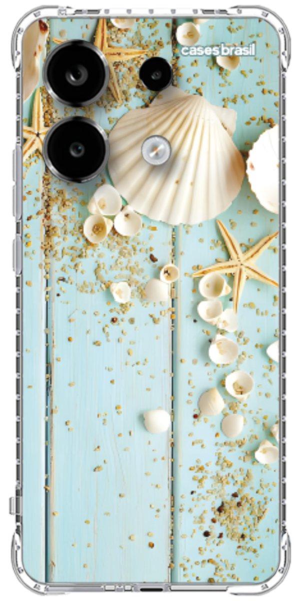 Capinha para Celular Conchas