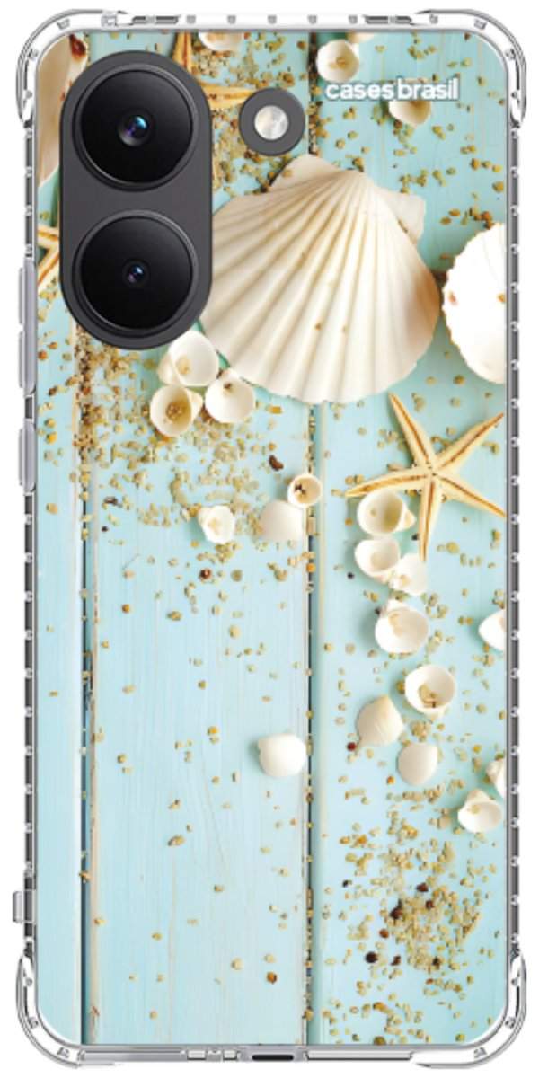 Capinha para Celular Conchas