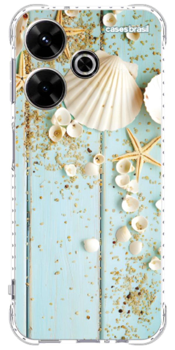 Capinha para Celular Conchas