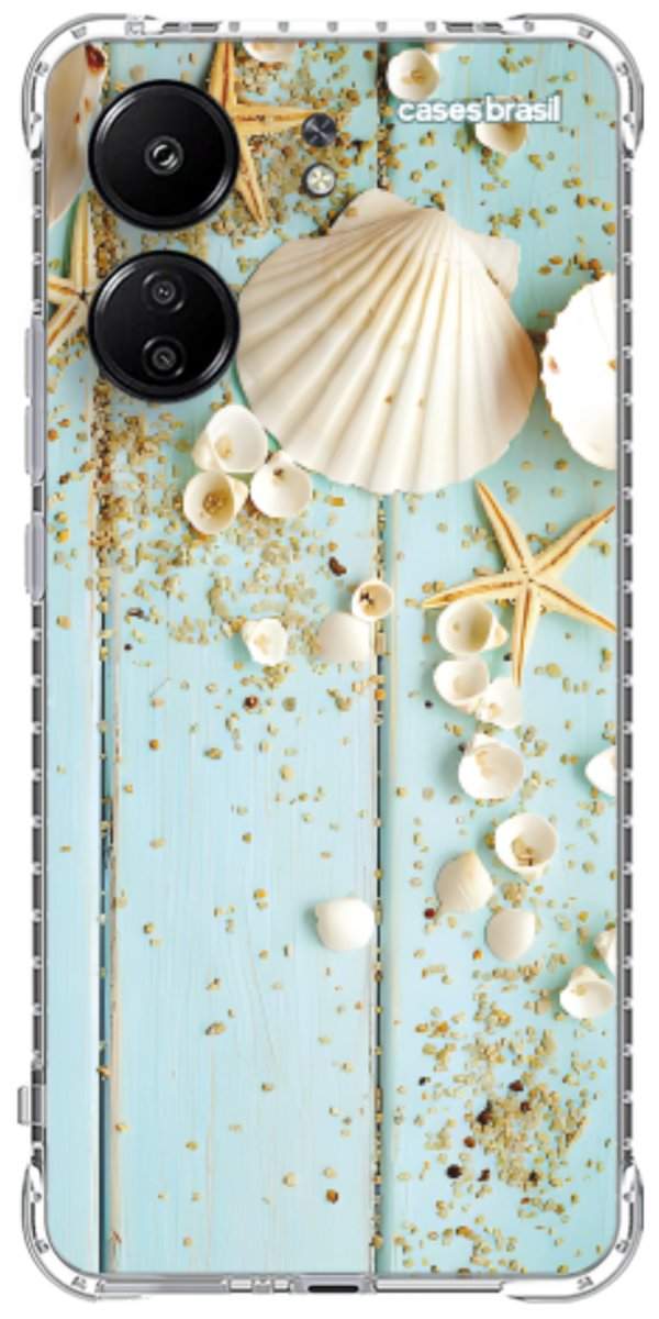Capinha para Celular Conchas