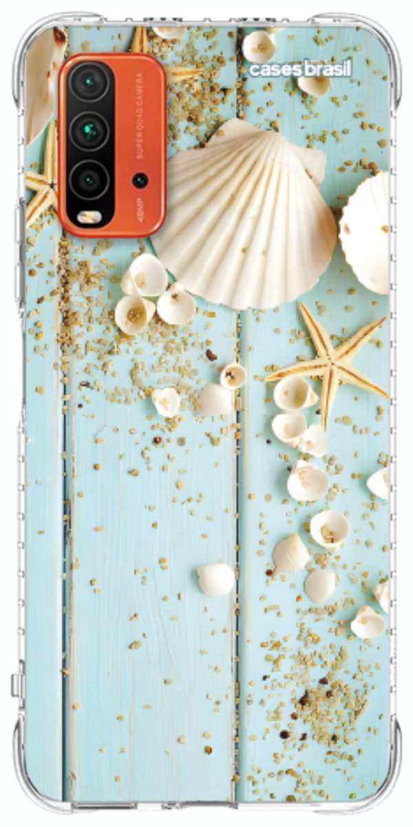 Capinha para Celular Conchas