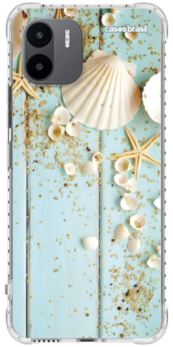 Capinha para Celular Conchas