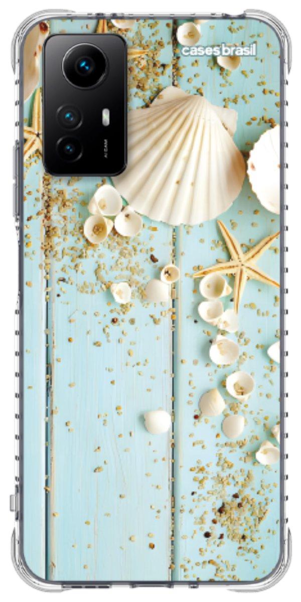Capinha para Celular Conchas