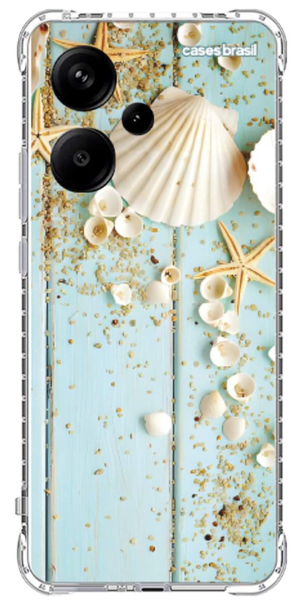 Capinha para Celular Conchas