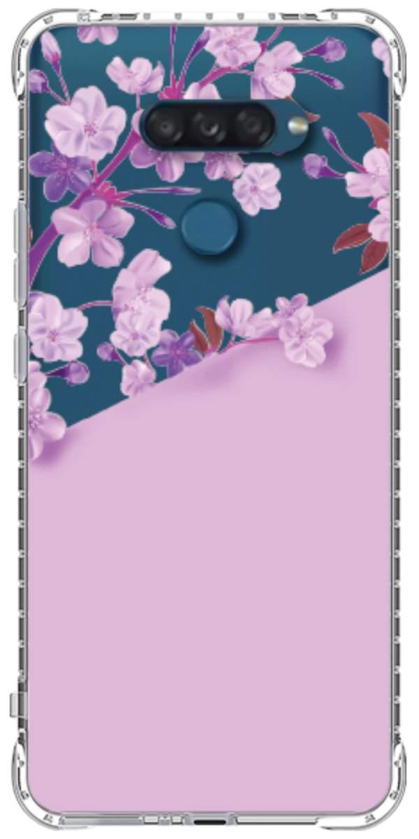 Capinha para Celular Flores Purpuras