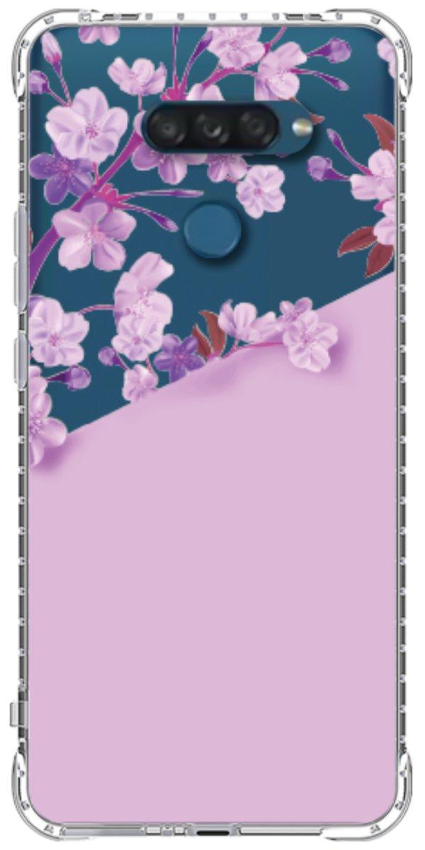 Capinha para Celular Flores Purpuras