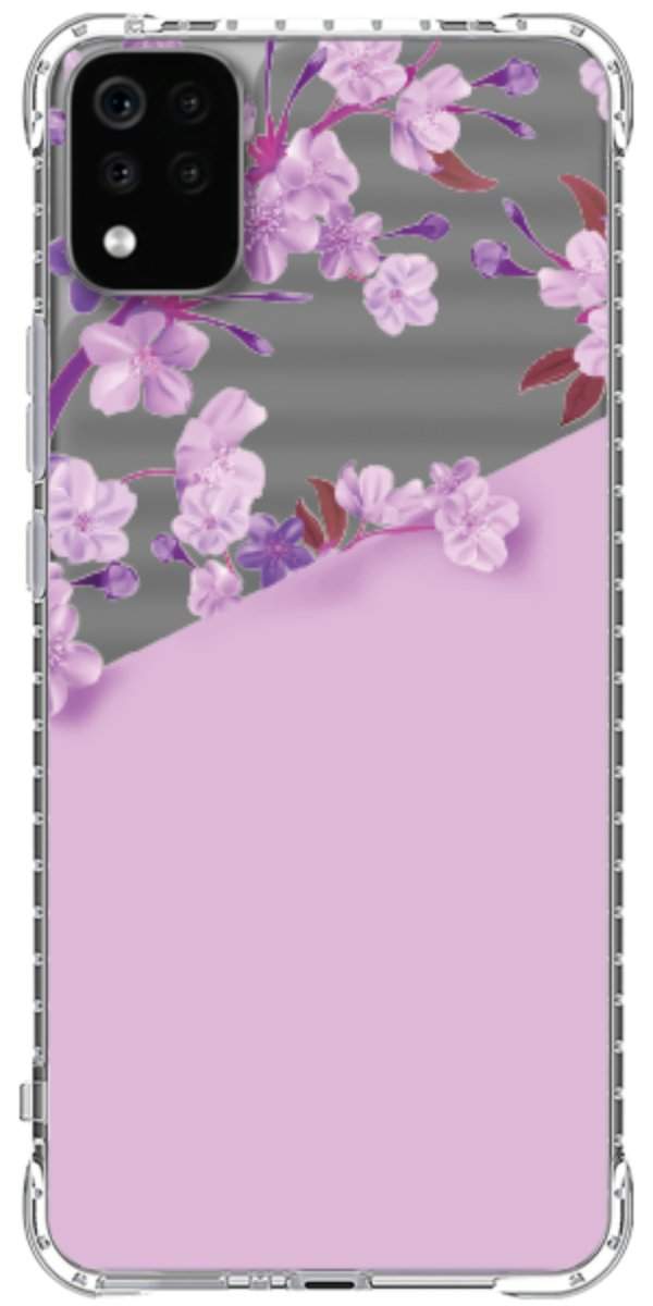 Capinha para Celular Flores Purpuras