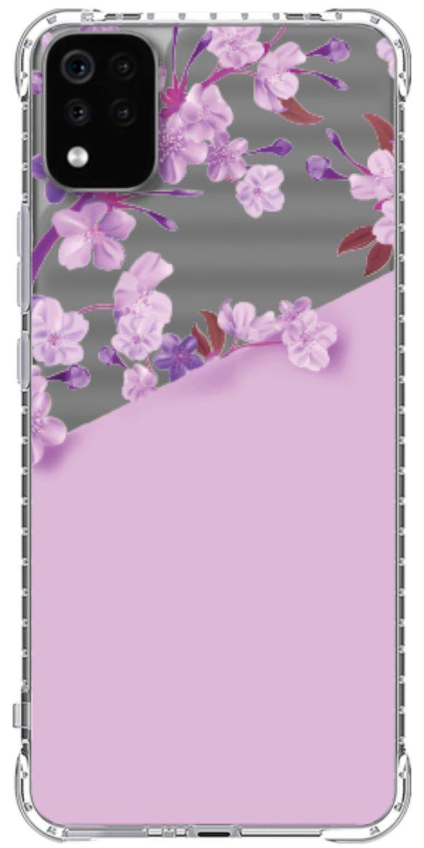 Capinha para Celular Flores Purpuras