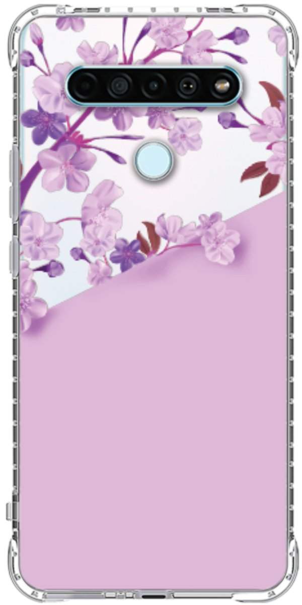 Capinha para Celular Flores Purpuras
