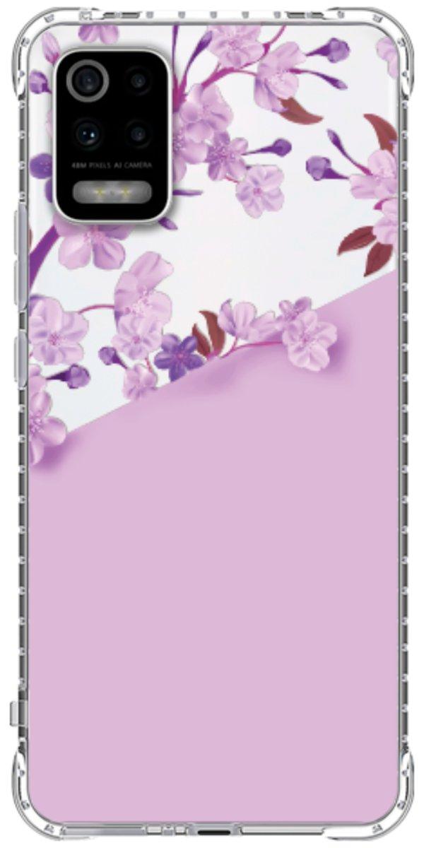 Capinha para Celular Flores Purpuras