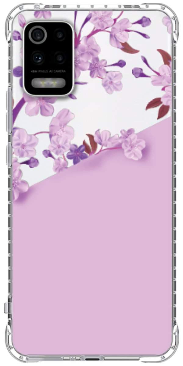 Capinha para Celular Flores Purpuras