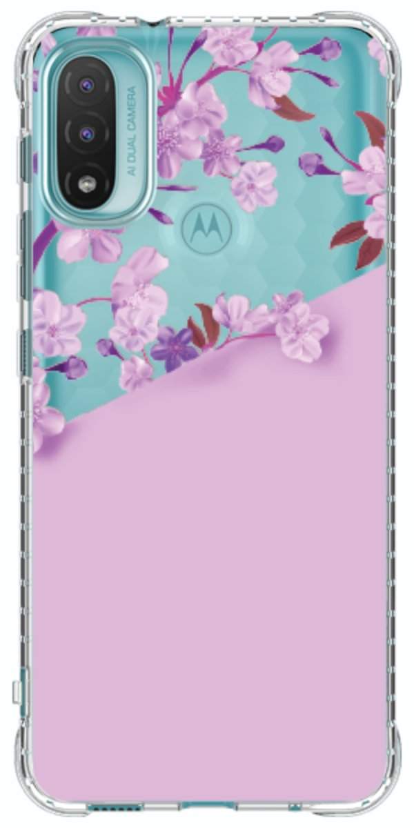 Capinha para Celular Flores Purpuras