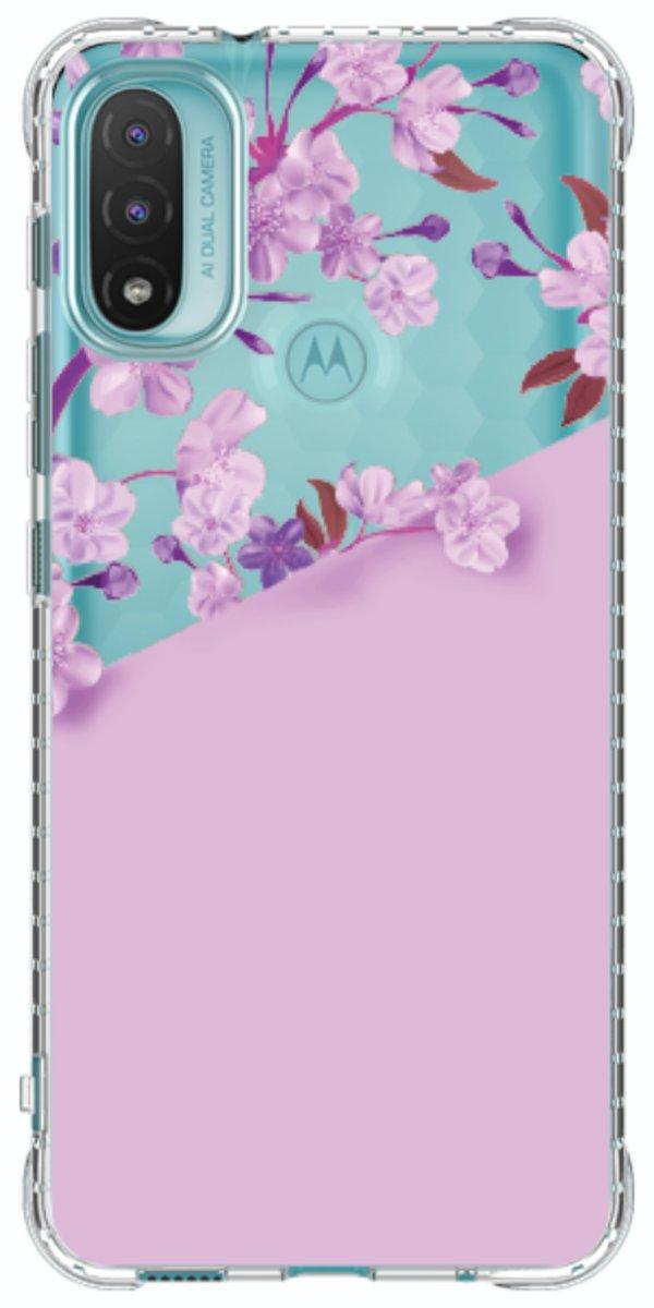 Capinha para Celular Flores Purpuras