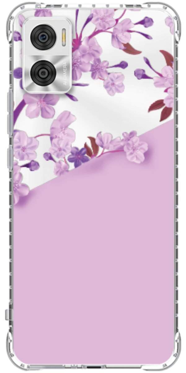 Capinha para Celular Flores Purpuras