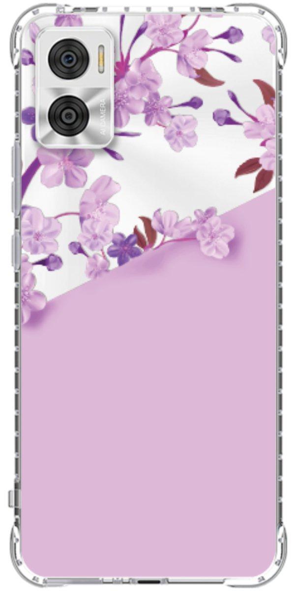 Capinha para Celular Flores Purpuras