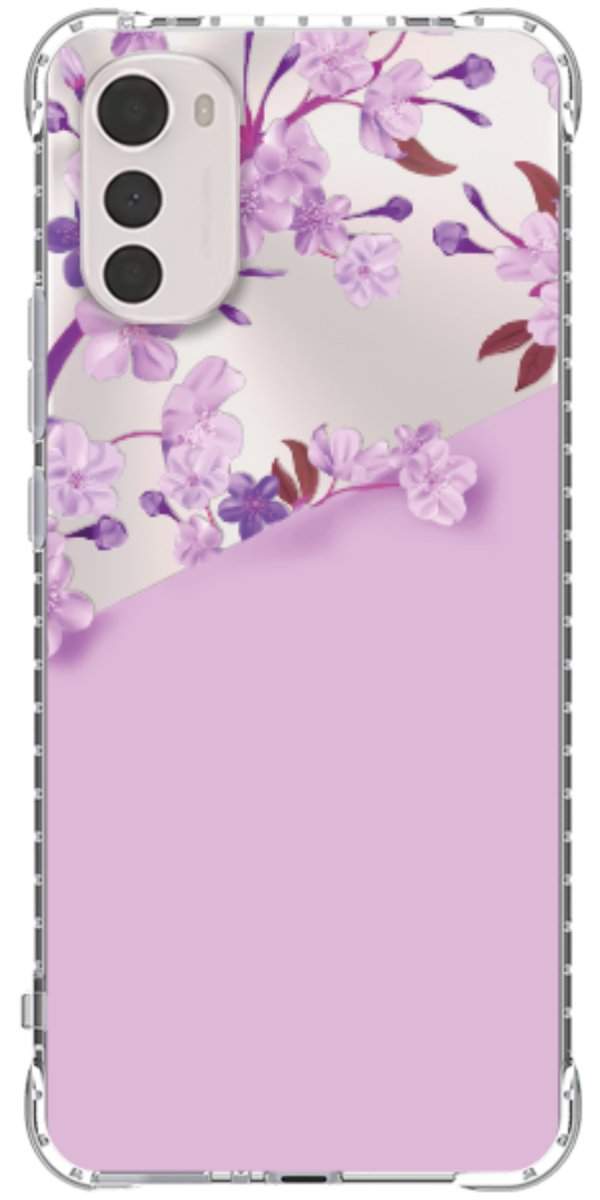 Capinha para Celular Flores Purpuras