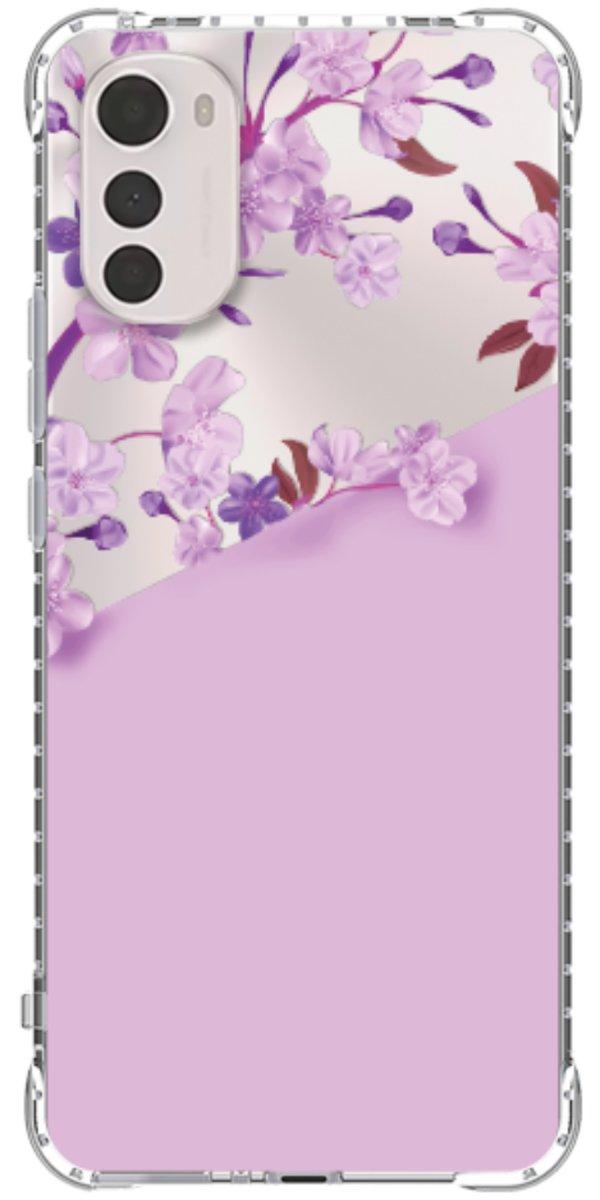 Capinha para Celular Flores Purpuras