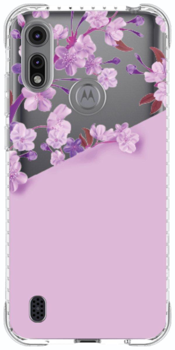 Capinha para Celular Flores Purpuras
