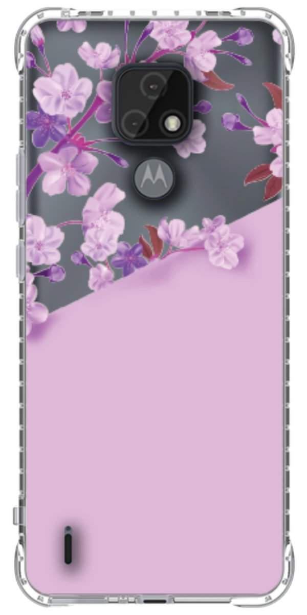 Capinha para Celular Flores Purpuras