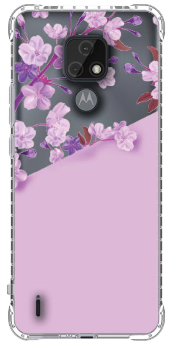 Capinha para Celular Flores Purpuras
